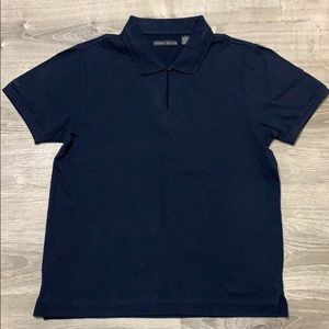Perry Ellis Women’s Navy Polo - Medium